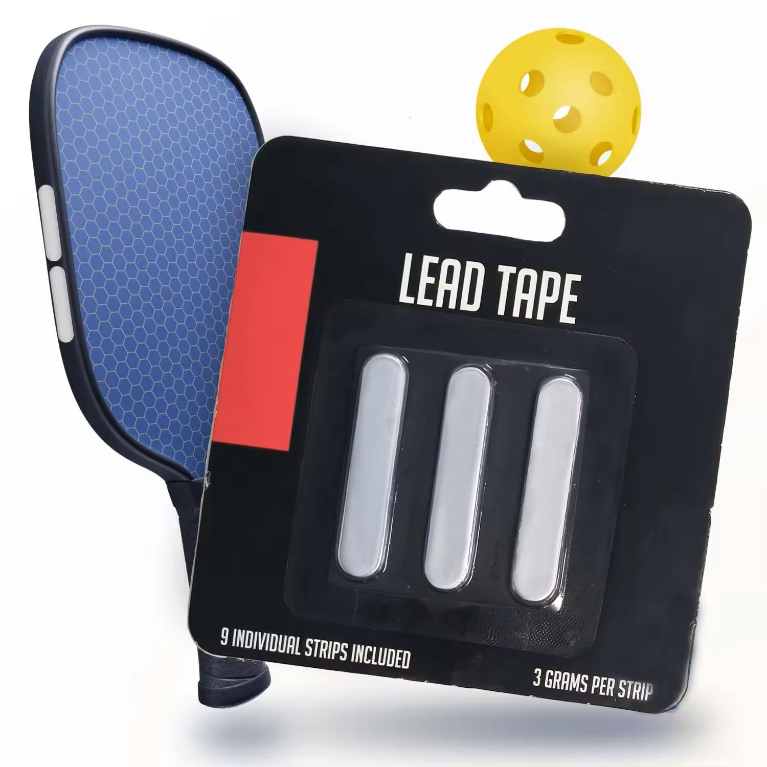 Lead Tape for  Pickleball Paddles  High-Density Bars for Power & Control