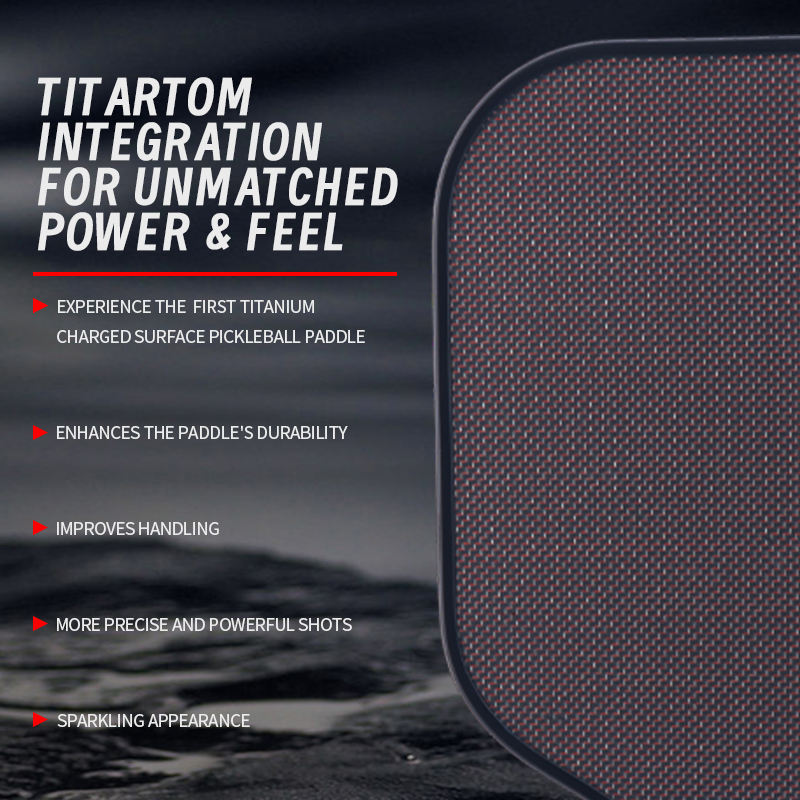 USAPA Paddle Thermoformed Titanium Pickleball Paddle