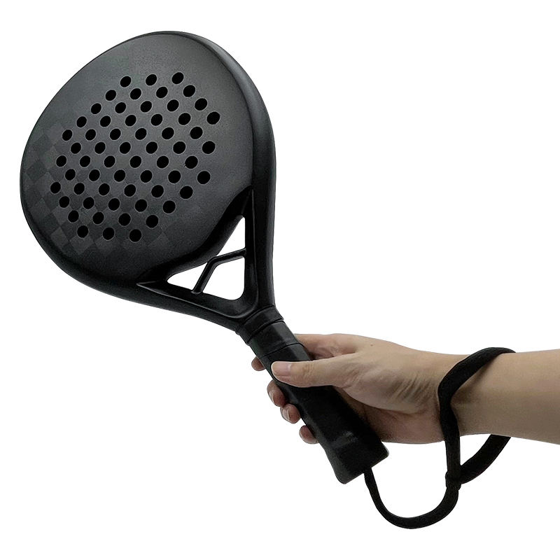 High Quality Customized Professional Carbon 3K12K18K Padel Racket with Tear Drop Shape 