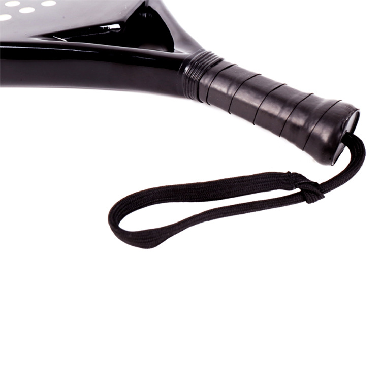 Wholesale Shinny Padel Rackets 100% Carbon Fiber Customized Carbon Padel Racket 